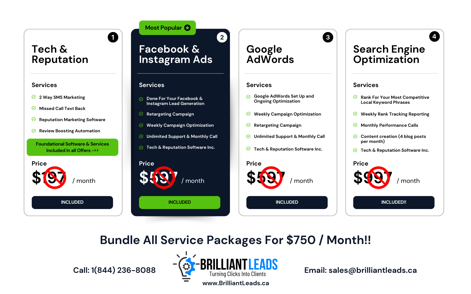 All Services $750